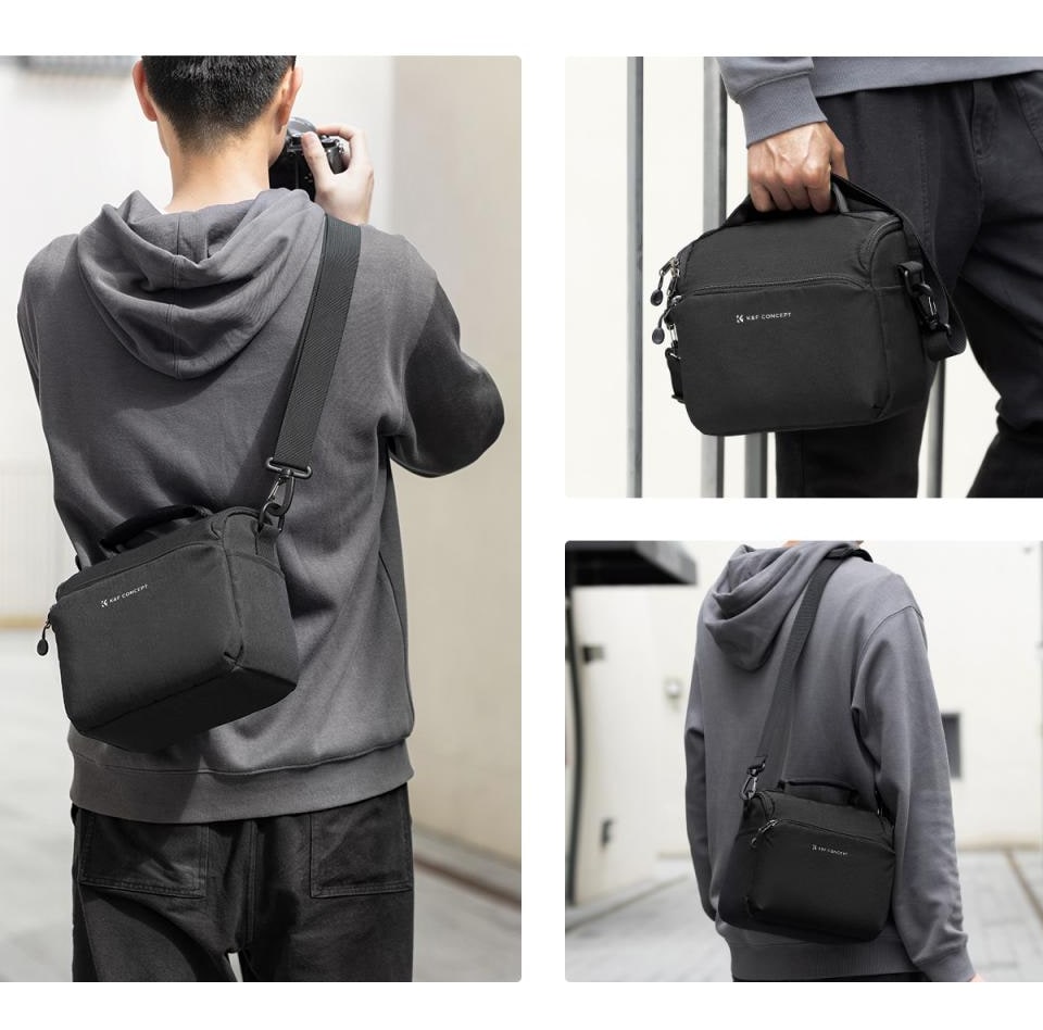 Shoulder, crossbody or by hand
