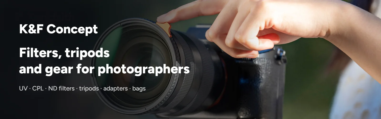 K&F Concept – filters, tripods and gear for photographers