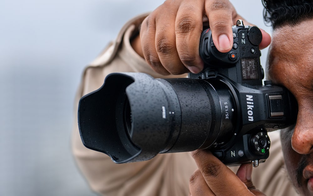 Nikon's brightest viewfinder