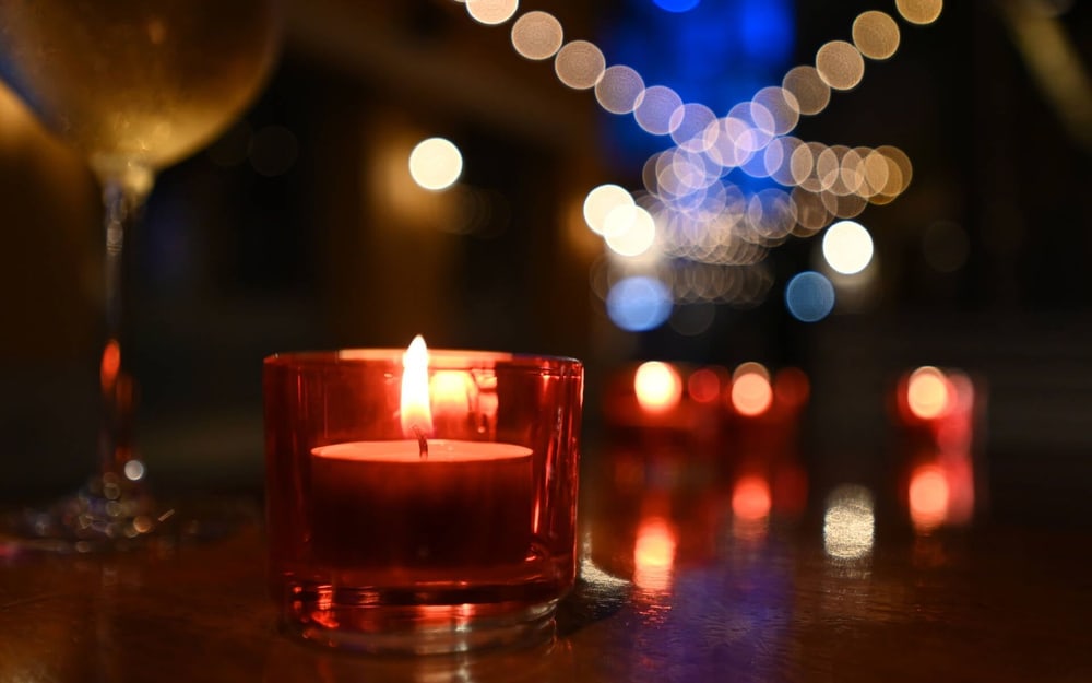 f/2.8 aperture and soft bokeh