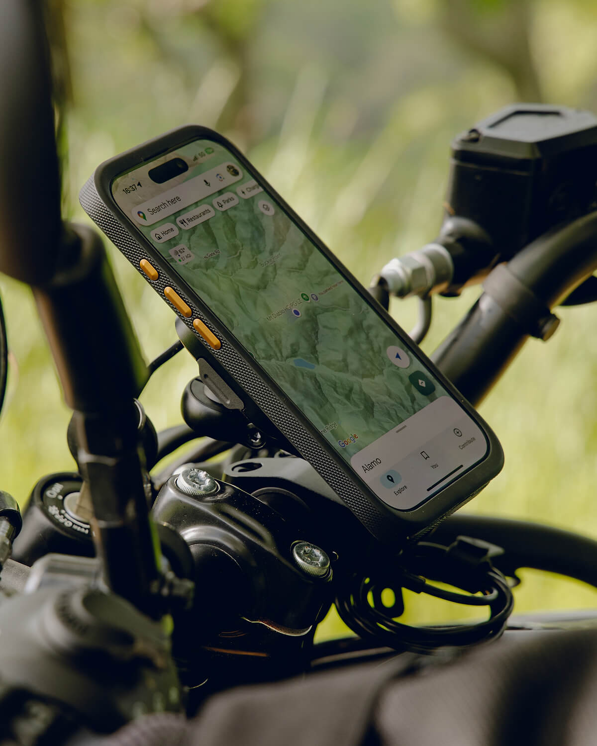 Navigation on the bars