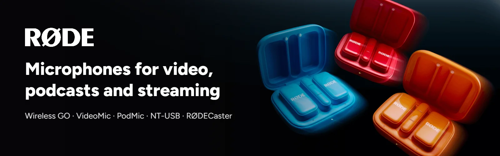 RØDE – microphones for video, podcasts and streaming