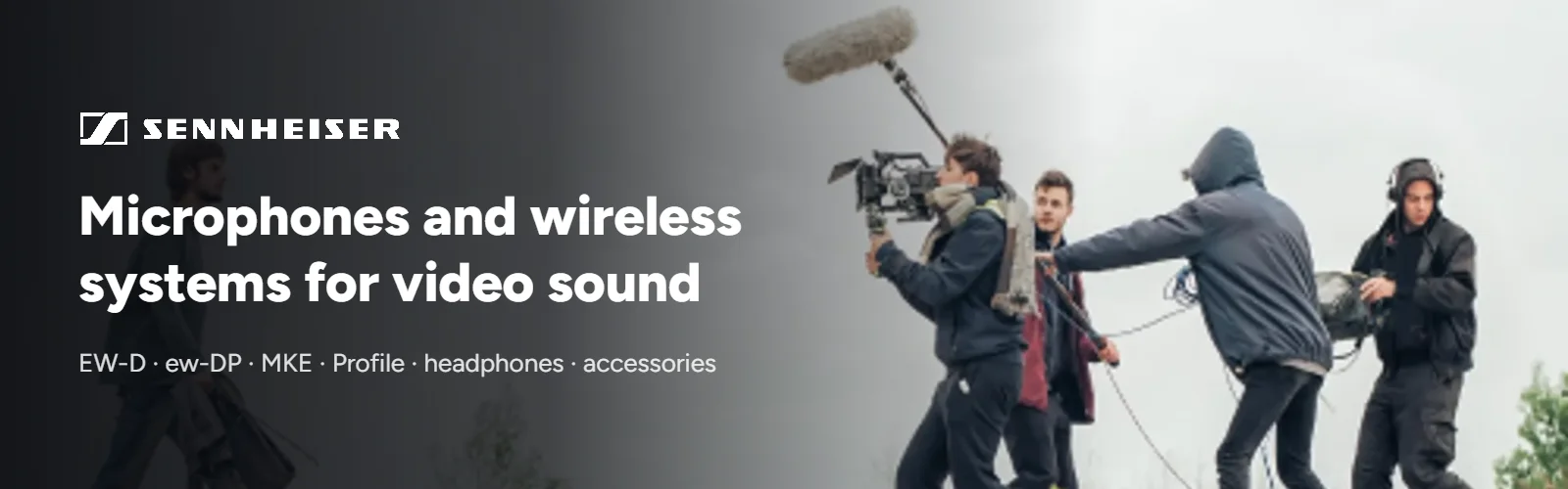 Sennheiser – microphones and wireless systems for video sound
