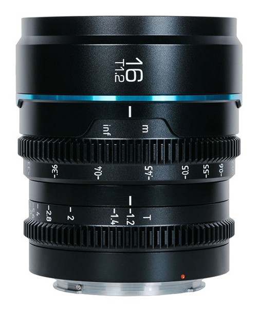 Sirui Nightwalker 16mm T1.2 S35 Manual Focus Cine Lens (L-Mount, Black)