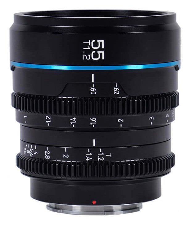 Sirui Nightwalker 55mm T1.2 S35 Manual Focus Cine Lens (Canon RF, Black)