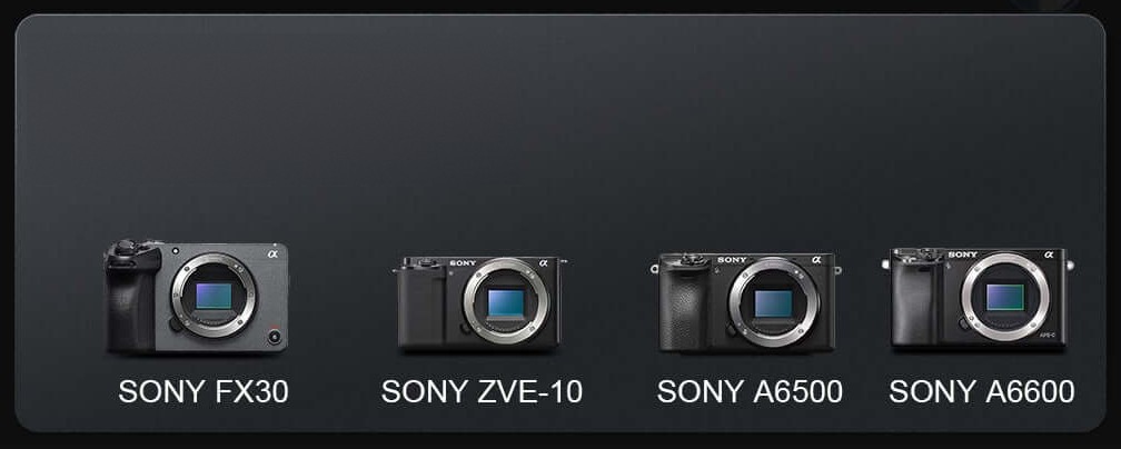 Sirui Nightwalker 16/75mm T1.2 S35 Cine Lens Set (Sony E, Black) – Cameras with the Sony E mount