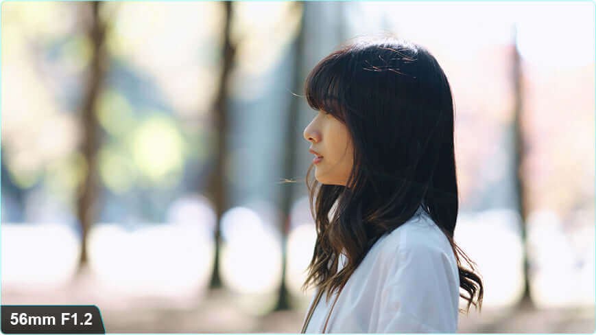 Sirui Sniper 56mm F1.2 APS-C AF Lens, Fuji X, Silver – F1.2 and 11 aperture blades