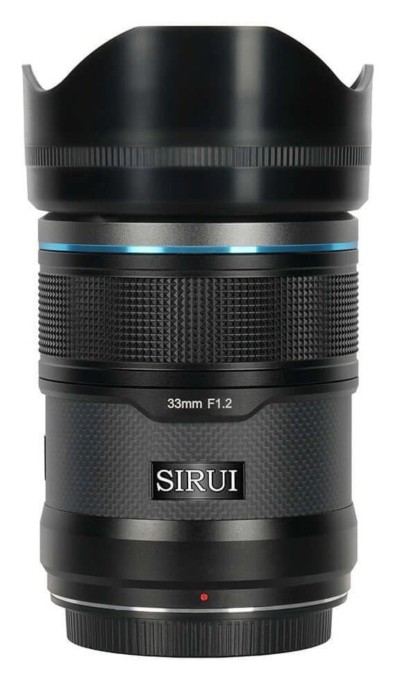 Sirui Sniper 33mm F1.2 APS-C AF Lens, Fuji X, Black