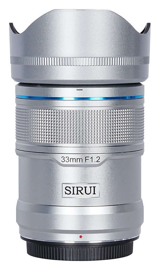 Sirui Sniper 33mm F1.2 APS-C AF Lens, Sony E, Silver