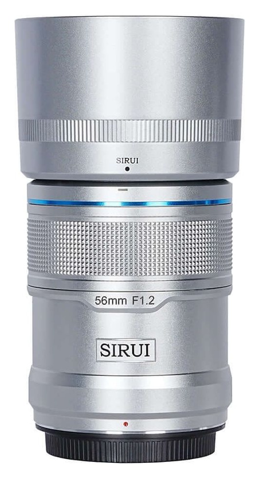 Sirui Sniper 56mm F1.2 APS-C AF Lens, Fuji X, Silver