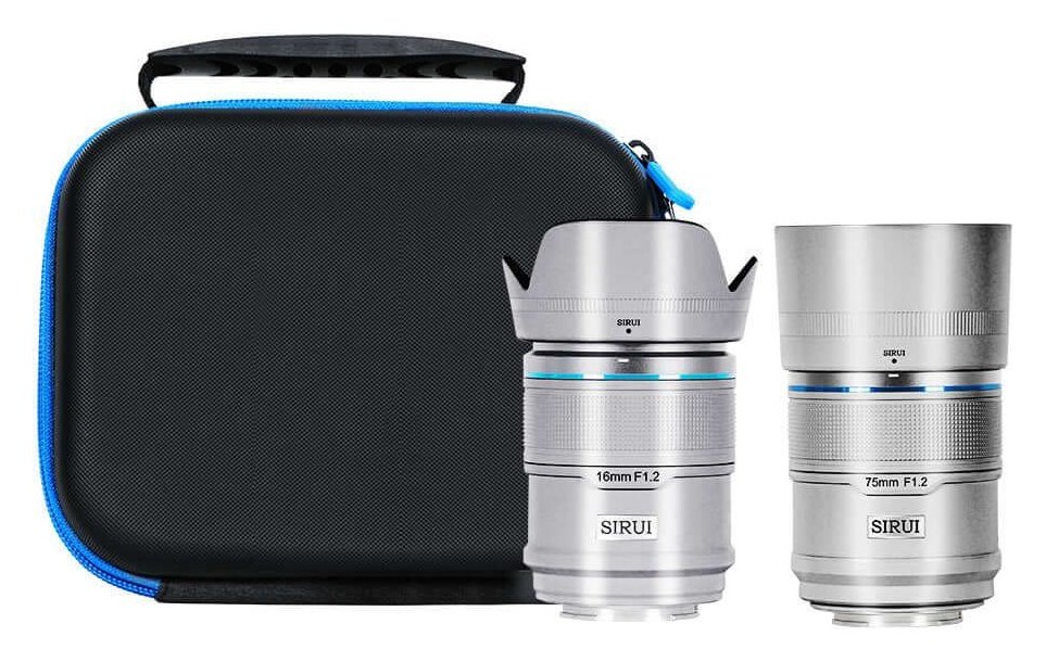 Sirui Sniper 16/75mm F1.2 APS-C AF 2-Lens Kit, Nikon Z, Silver