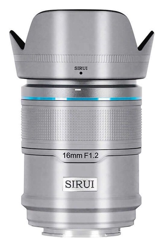 Sirui Sniper 16mm F1.2 APS-C AF Lens, Sony E, Silver