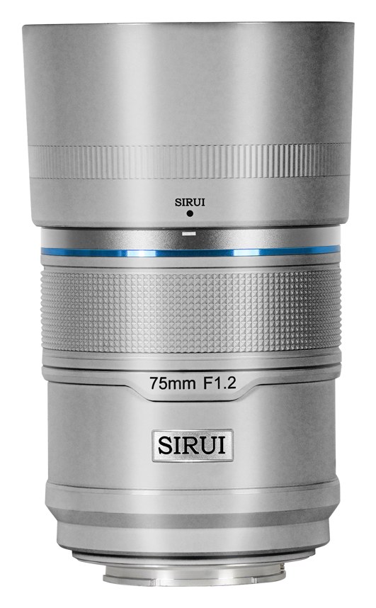 Sirui Sniper 75mm F1.2 APS-C AF Lens, Sony E, Silver