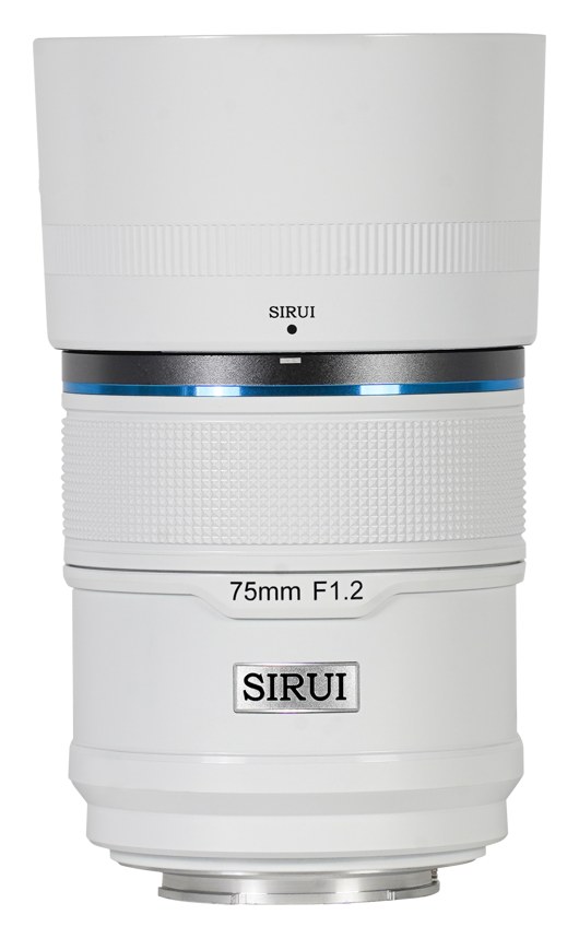 Sirui Sniper 75mm F1.2 APS-C AF Lens, Sony E, White