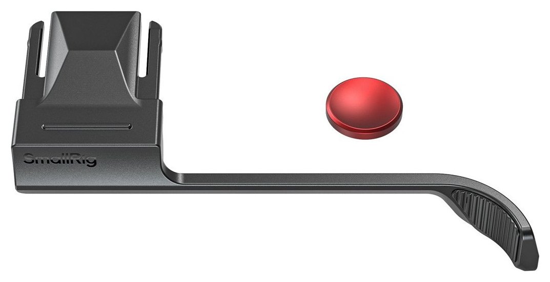 Hot shoe thumb grip for FUJIFILM X-E5