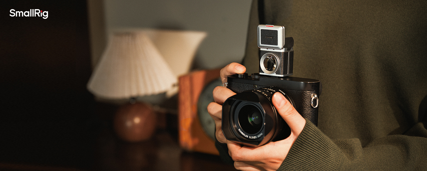 28mm optical viewfinder for waist-level viewing – 1