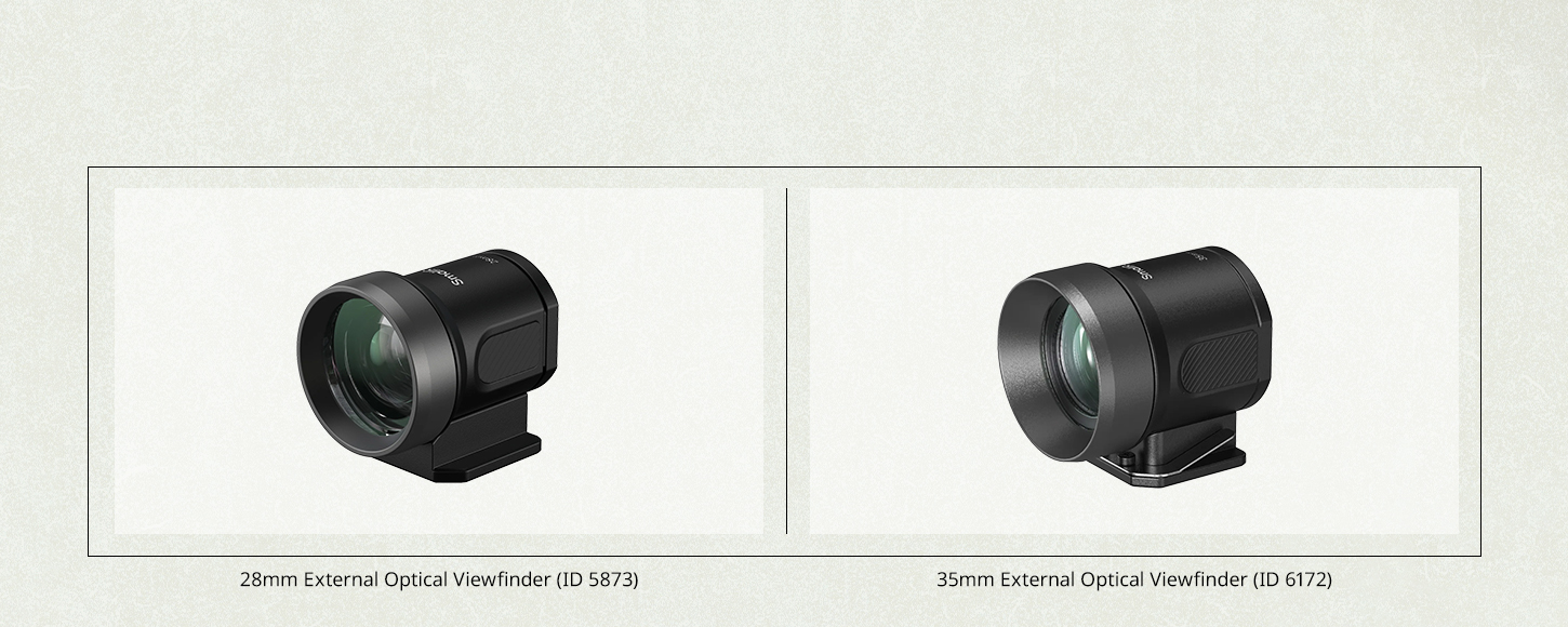 28mm optical viewfinder for waist-level viewing – 5
