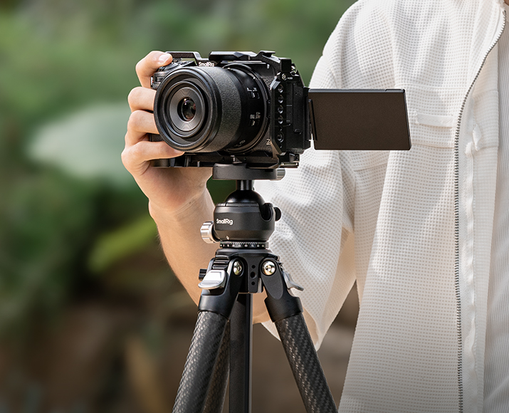 Nikon Z5IIc cage with a HawkLock NATO rail – 5