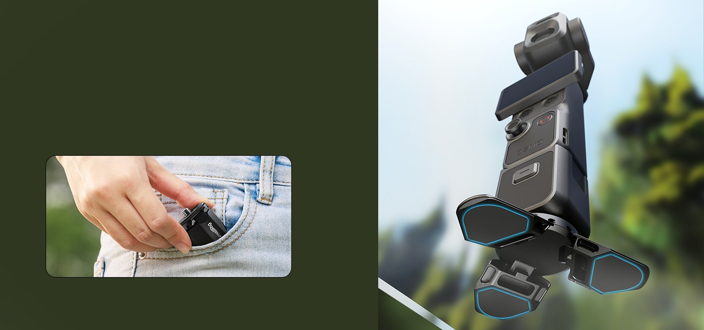Mini tripod for DJI Osmo Pocket and Luna – 5