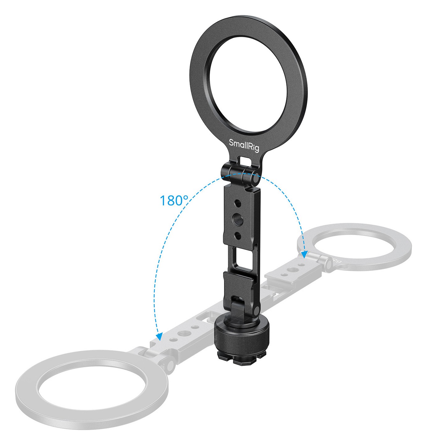 Folding magnetic phone support