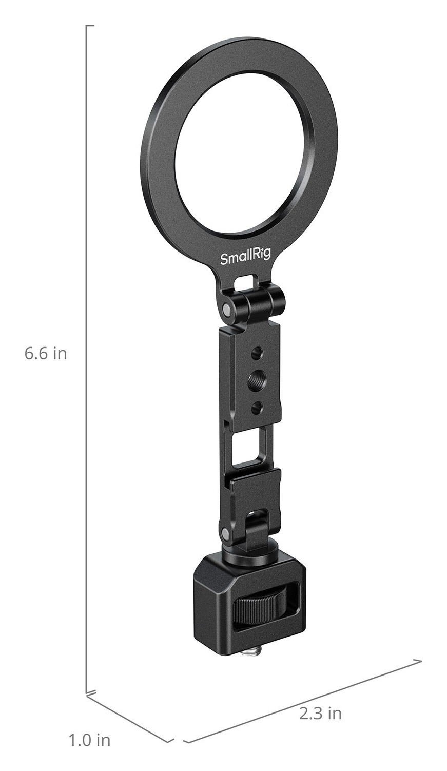 Magnetic phone support with 1/4″-20 screw