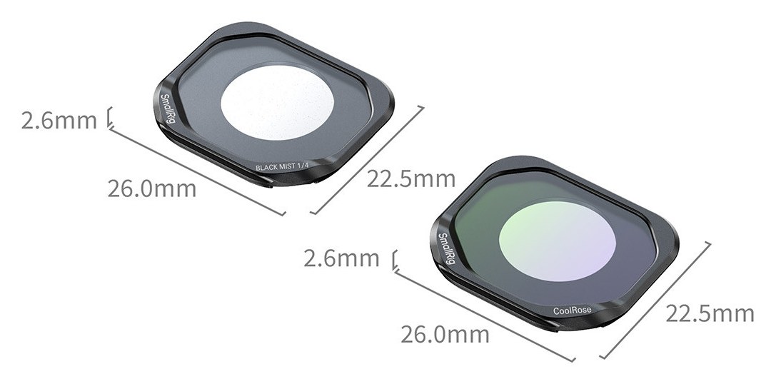 Portrait filters for the Insta360 Luna Pro