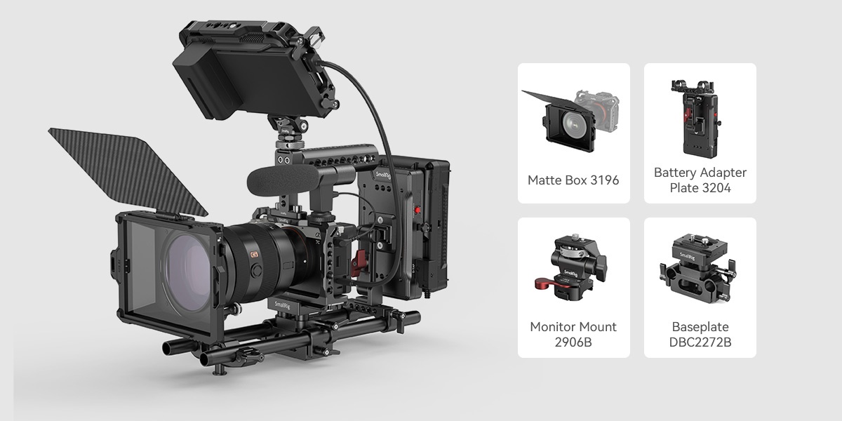 SmallRig Cage for Sony Alpha 7C 3081B