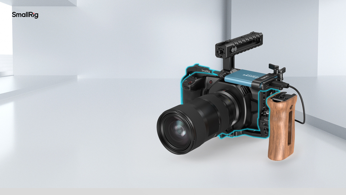 Camera Cage for Blackmagic Design Pocket Cinema Camera 4K & 6K
