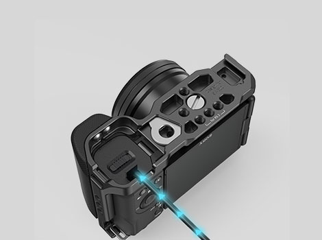 Reserved space for dummy battery cable