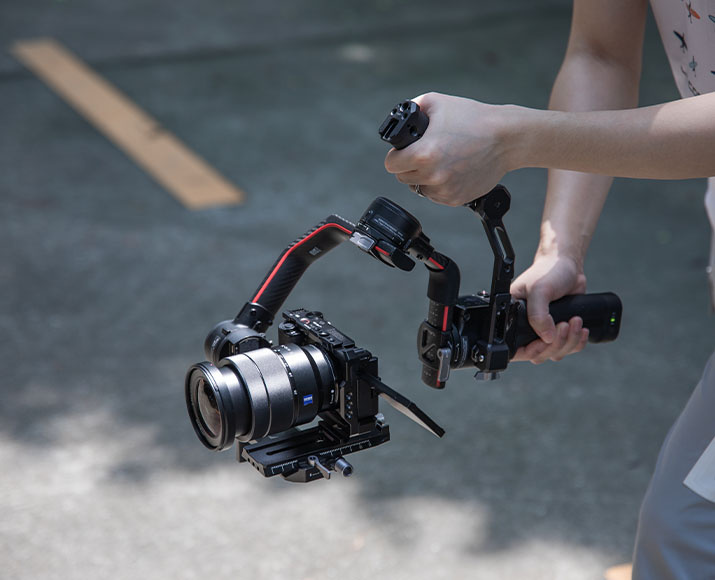 Behind the scenes