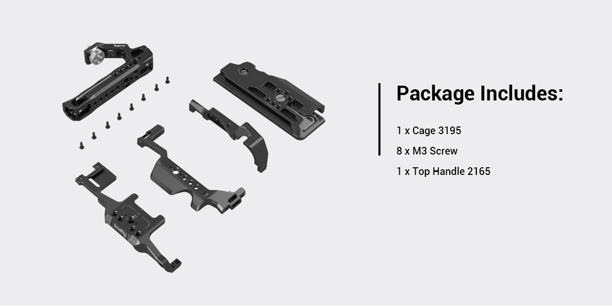 SmallRig Cage Kit pro Nikon Z 9 3738