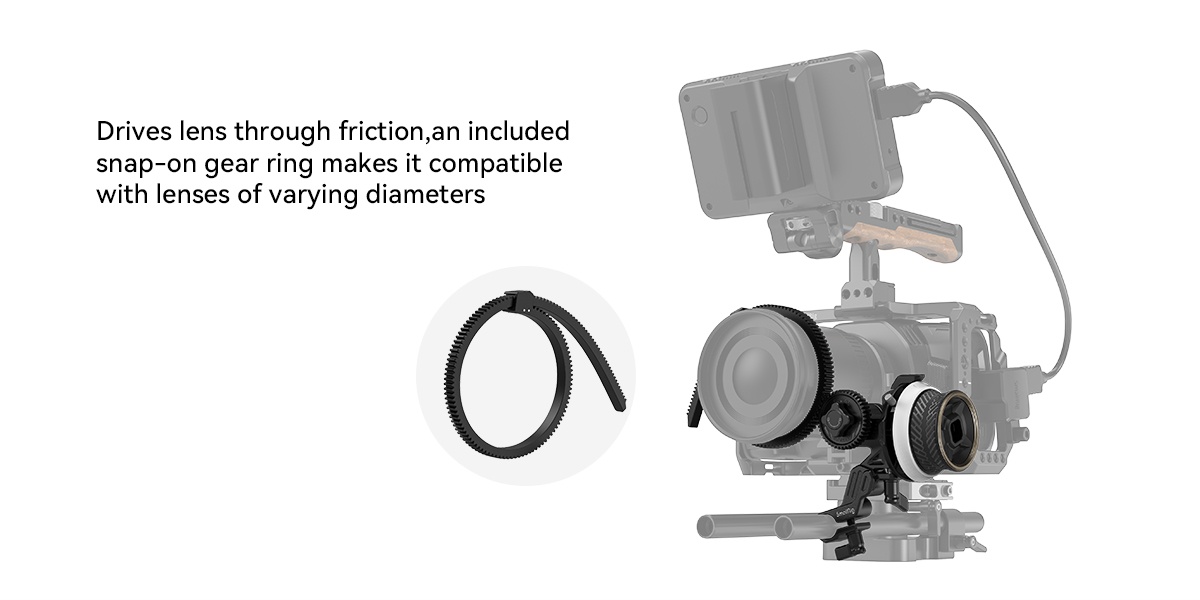 SmallRig mini Follow Focus F40 3010C