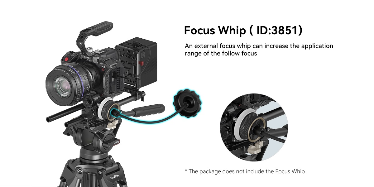 SmallRig mini Follow Focus F40 3010C