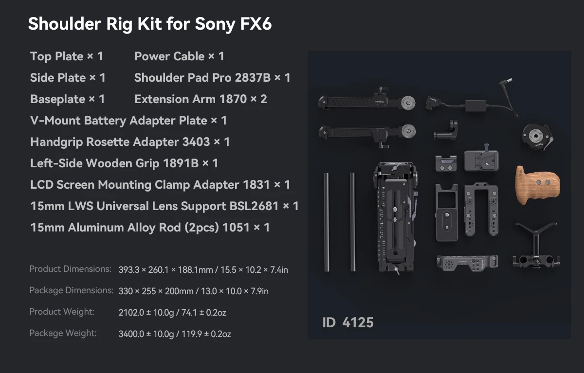 SmallRig 4125B