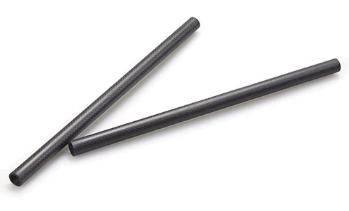 15mm Carbon Fiber Rod - 30cm 12 inch (2pcs)