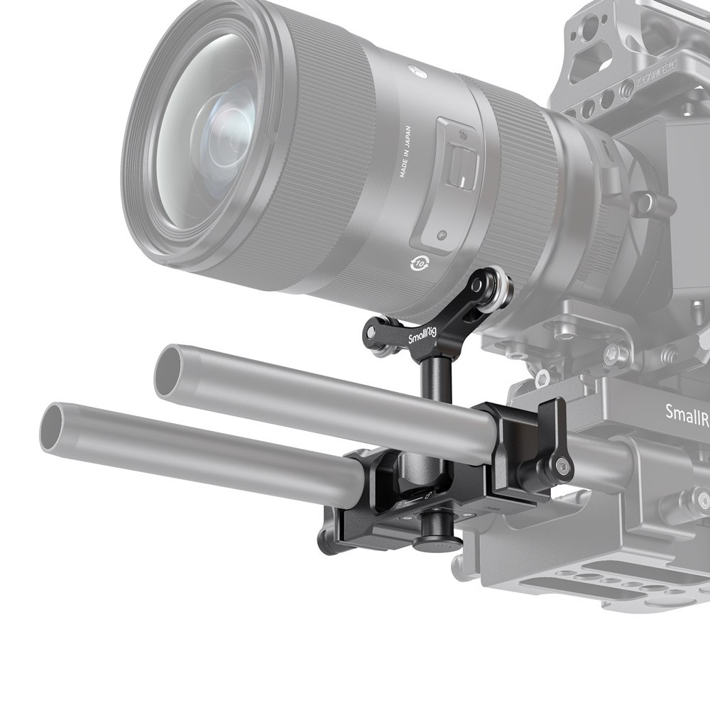 universal 15mm LWS rod mount lens support