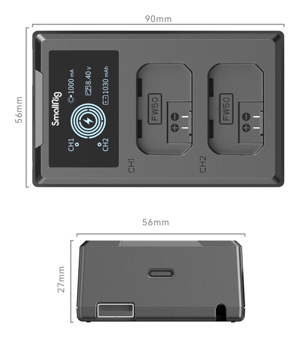 NP-FW50 Camera Battery Charger