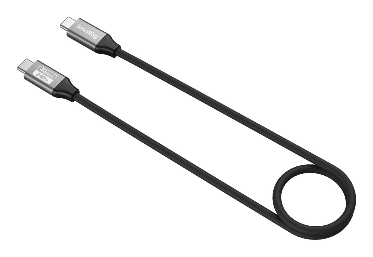 USB-C Data Cable (Straight to Straight, 60cm / 23.6in) (40Gbps + 240W + 8K)