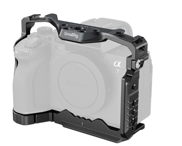 Cage with Airtag Slot for Sony Alpha 7R V / 7 IV / 7S III / 1 / 7R IV / 7 V