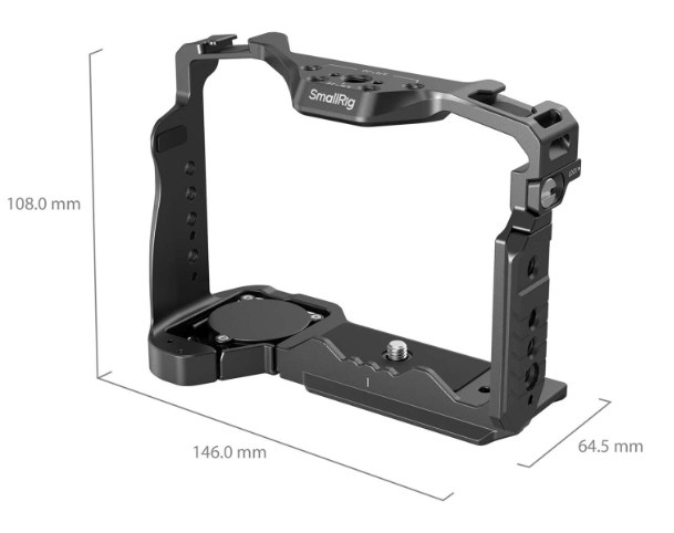 Cage with Airtag Slot for Sony Alpha 7R V / 7 IV / 7S III / 1 / 7R IV / 7 V