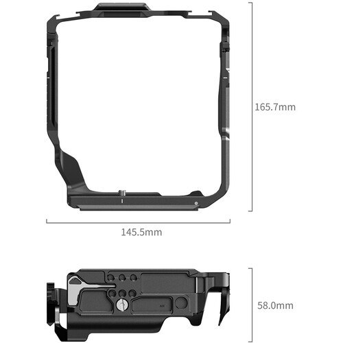 Cage for Sony Alpha 7R V / 7 IV / 7S III / 1 / 7R IV / 7 V with Vertical Grip VG-C4EM