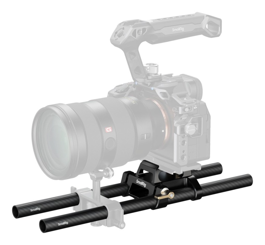 Arca-Type Mount Plate with 15mm Dual Rod Clamp