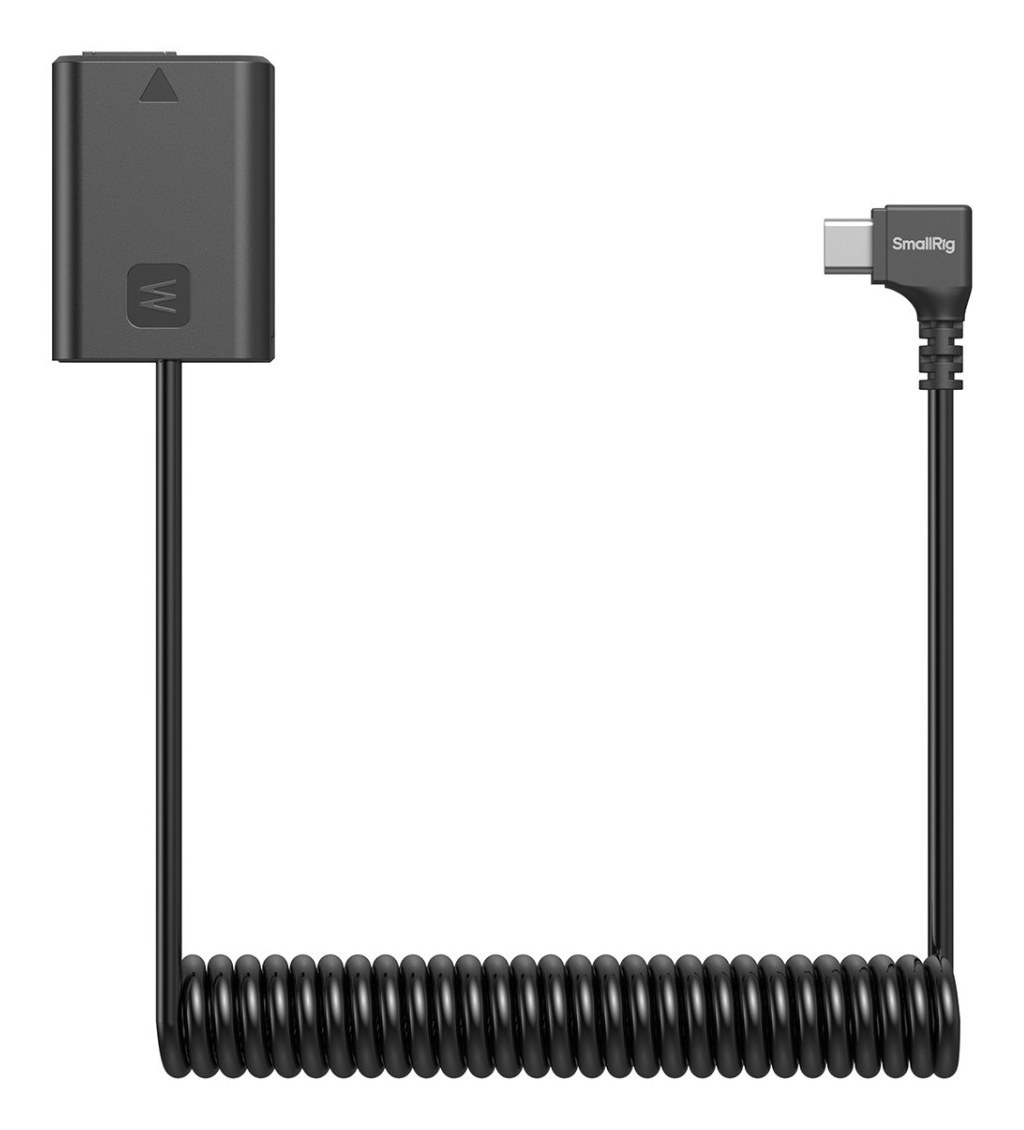 Dummy Battery Power Cable for USB-C for Sony NP-FW50