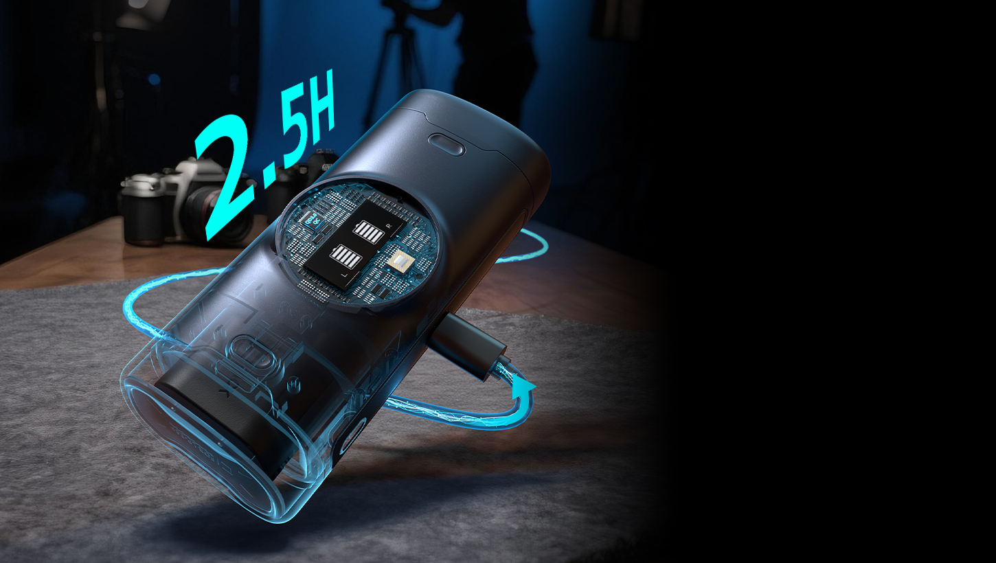 PD3.0 Fast-Charging: Always Shoot-Ready