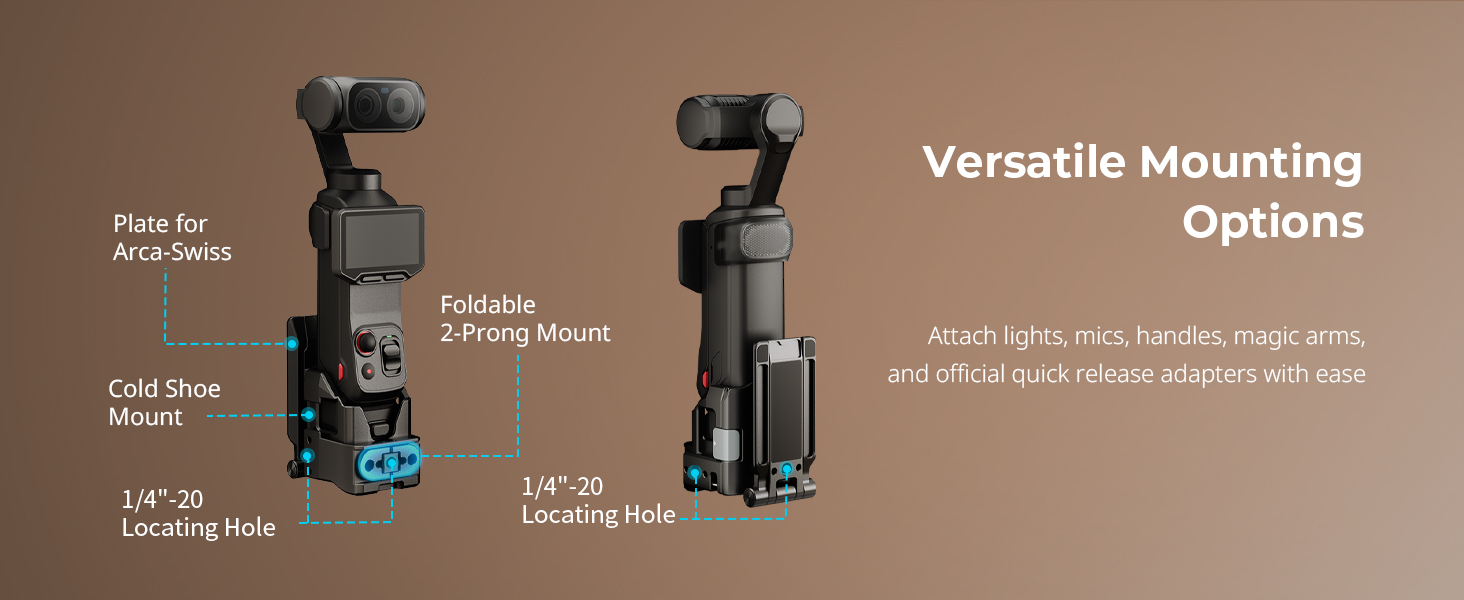 SmallRig Attachable Mount for Insta360 Luna Ultra / Luna Pro 6824