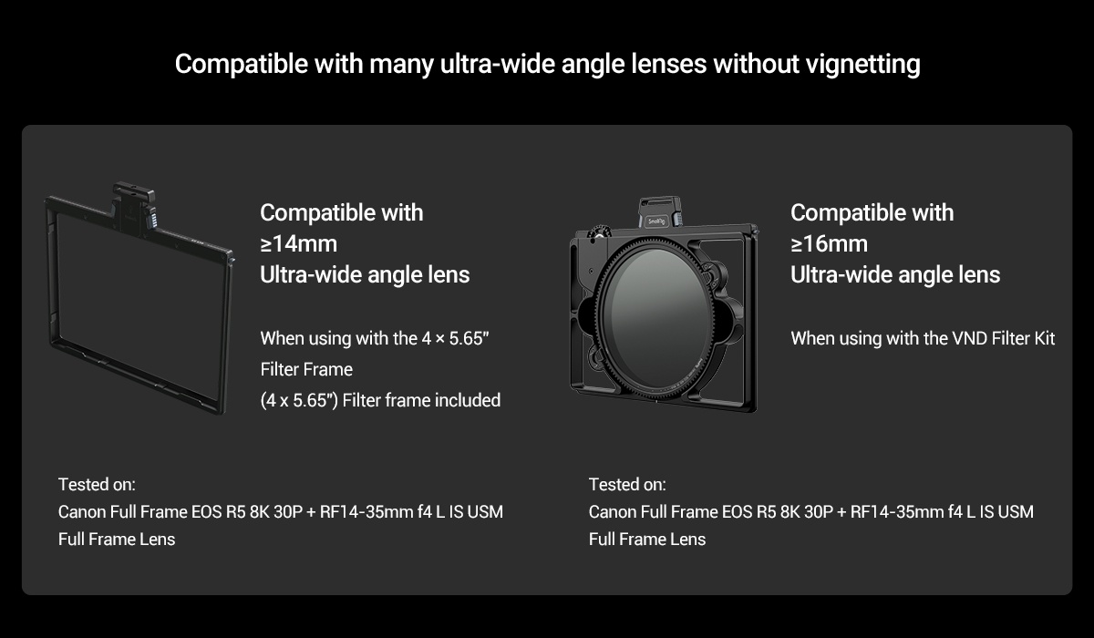 SmallRig Multifunctional Modular Matte Box 95mm VND Kit 3645