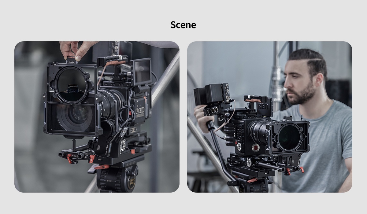SmallRig Multifunctional Modular Matte Box 95mm VND Kit 3645