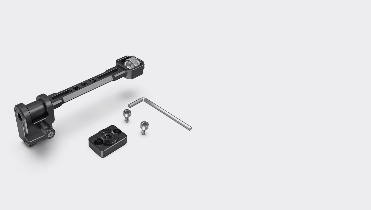 Adjustable Monitor Mount for Selected DJI & ZHIYUN & MOZA Handheld Gimbal Stabilizers
