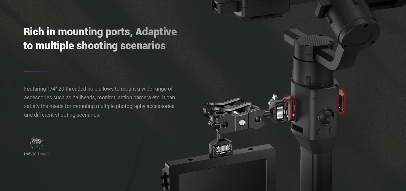 SmallRig NATO Rail for DJI Ronin S / SC 3032