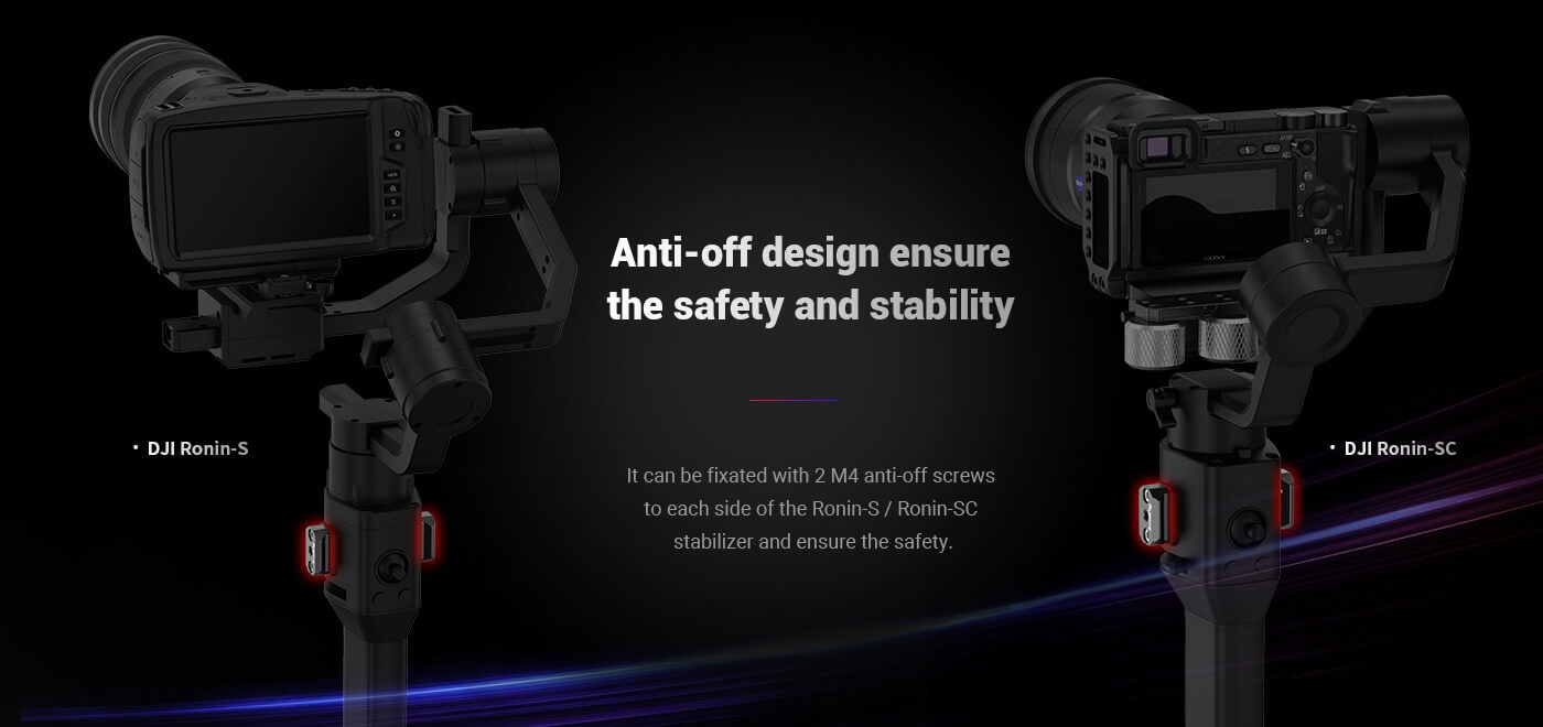 SmallRig NATO Rail for DJI Ronin S / SC 3032